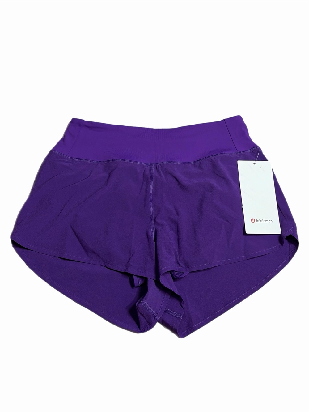 NWT Lululemon Speed Up High-Rise Short *2.5" Updated Mesh Vent College Purple S